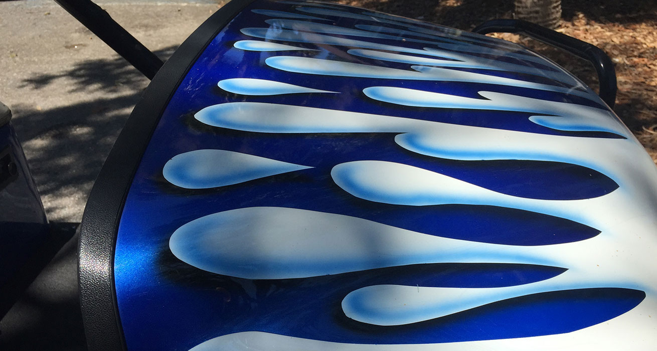 Golf Cart Wrap | Beaufort SC | Printology